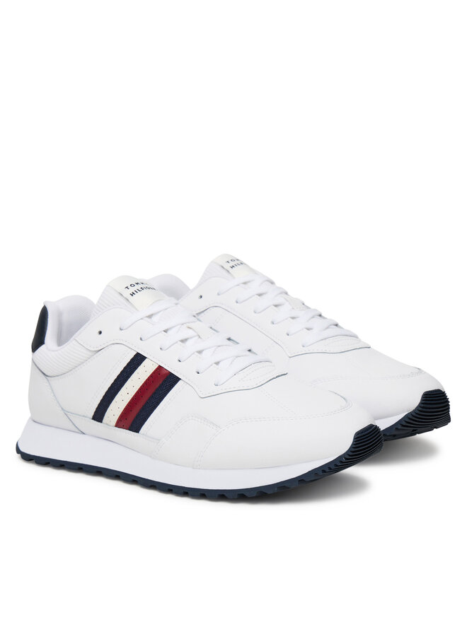 Tommy Hilfiger Αθλητικά Tommy Hilfiger New Runner Eva Stripes FM0FM05637 Λευκό