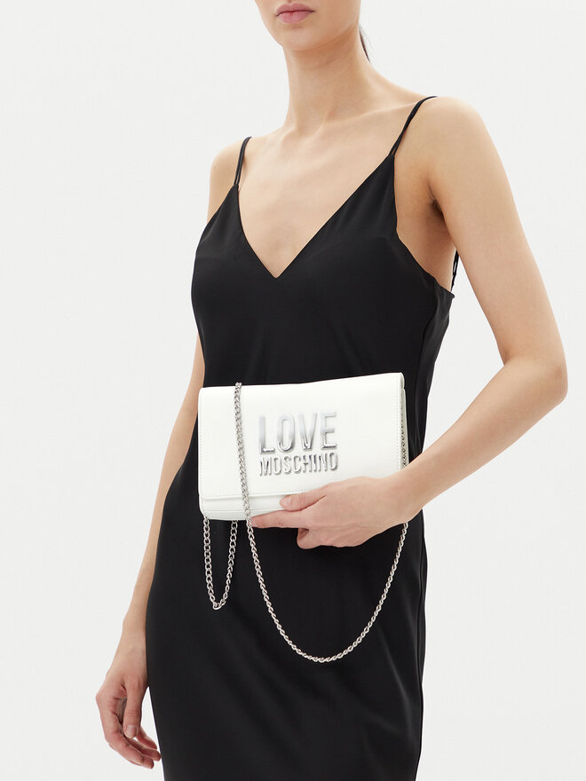 LOVE MOSCHINO Τσάντα LOVE MOSCHINO JC4260PP0MKD0100 Λευκό