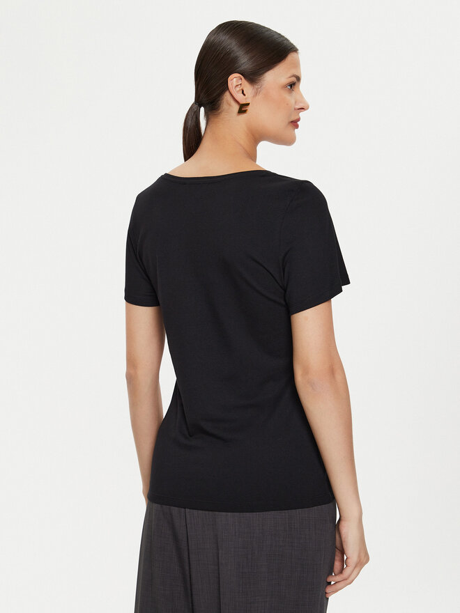 Morgan Morgan T-Shirt 241-DALILA Μαύρο Regular Fit
