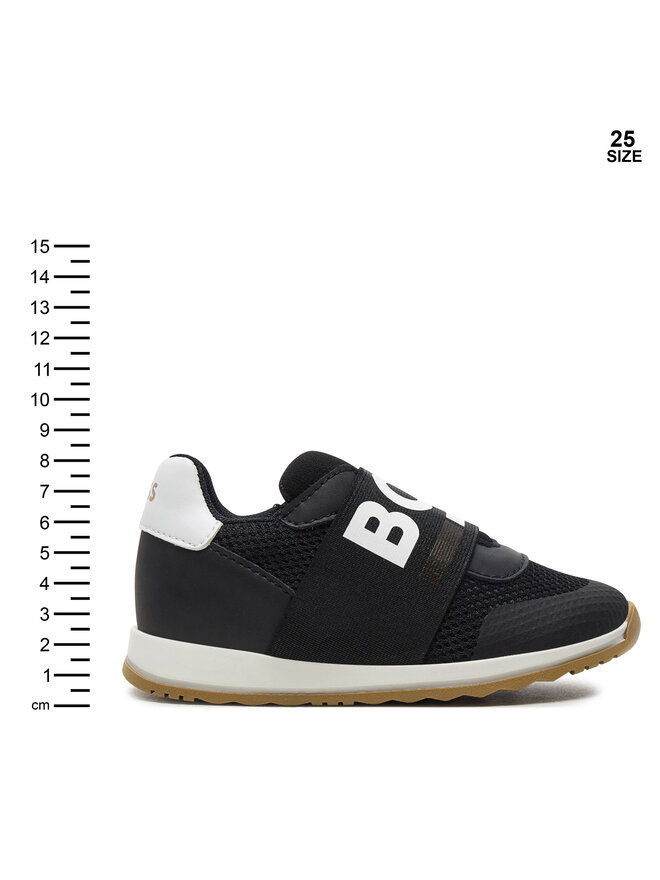 BOSS Sneakersy Boss J51335 Čierna