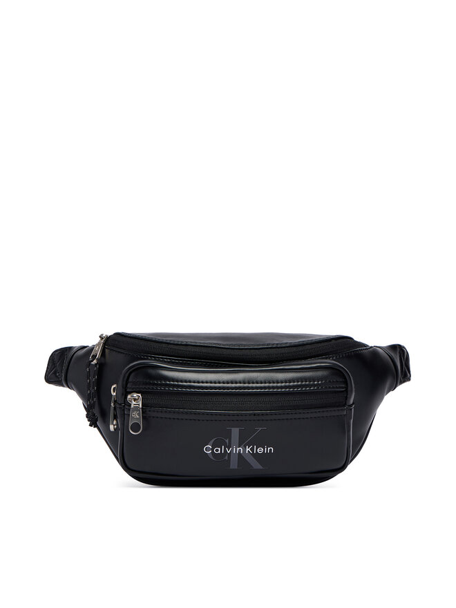 Calvin Klein Gürteltasche﻿ Calvin Klein Bold Logo Webbing LV04D3419G Schwarz