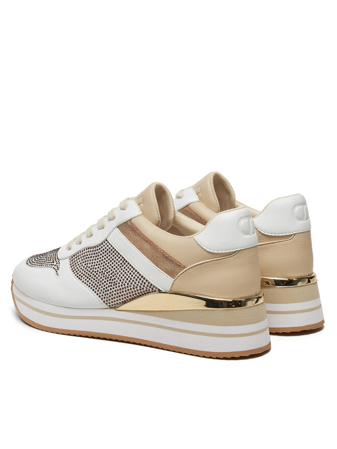 TWINSET Сникърси TWINSET 242TGT18A Бял