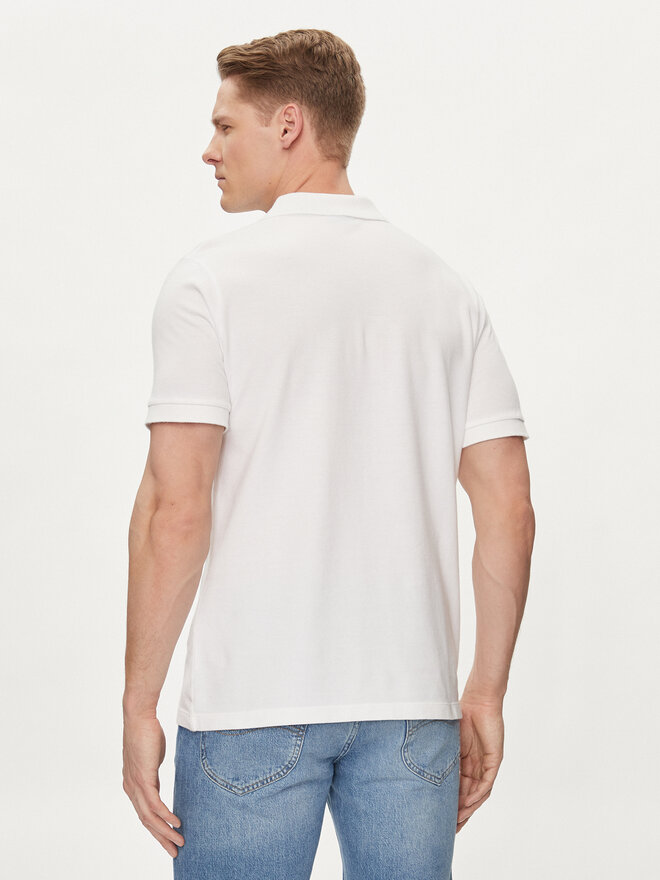 Save The Duck Save The Duck Poloshirt Ovidio DR1213M-BATE18 Weiß Regular Fit