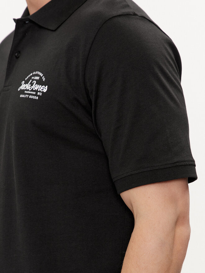 Jack&Jones Jack&Jones Polo Forest 12248621 Crna Standard Fit