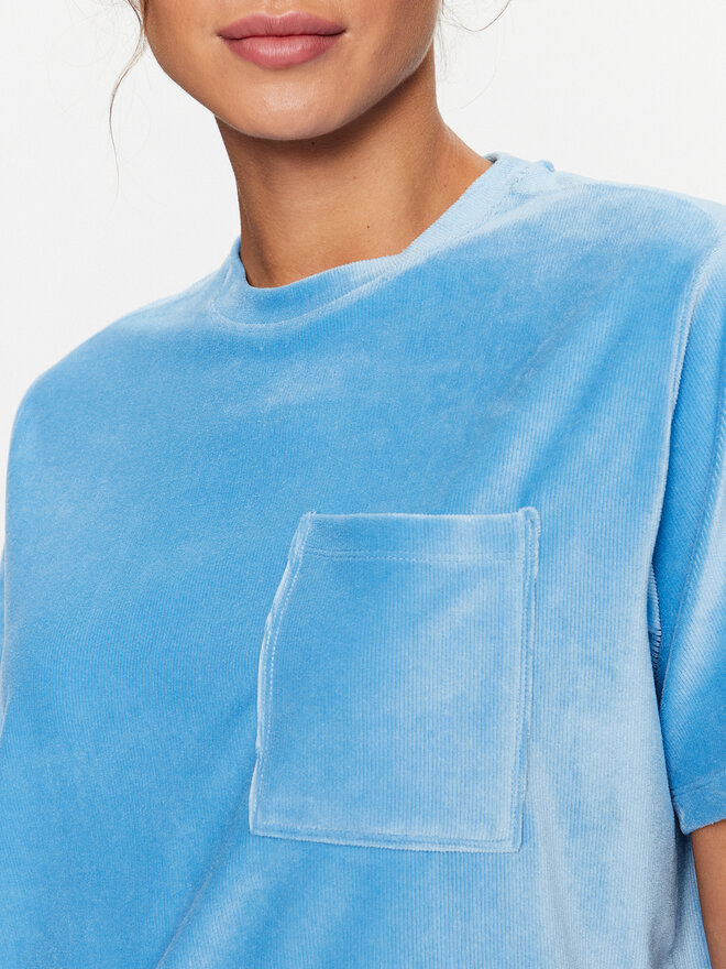 Hunkemöller Hunkemöller Pyjama-T-Shirt 203212 Blau Comfortable Fit