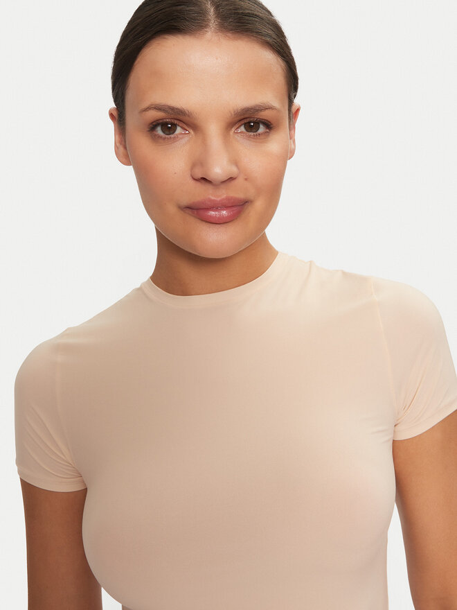 Dorina Dorina T-Shirt Noa FXTO0015MI116 Beige Slim Fit
