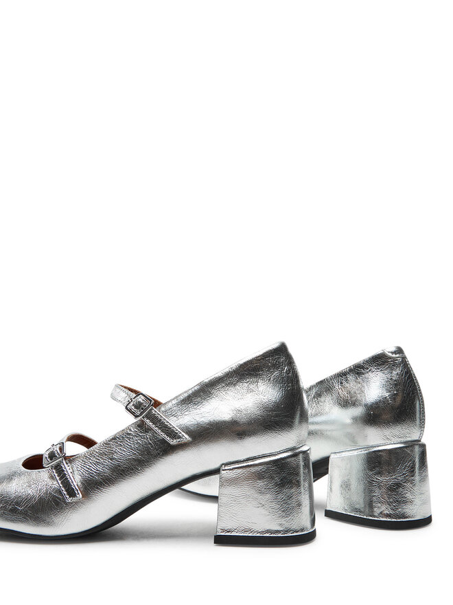 Vagabond Shoemakers Czółenka Vagabond Shoemakers Adison 5739-183-79 Srebrny