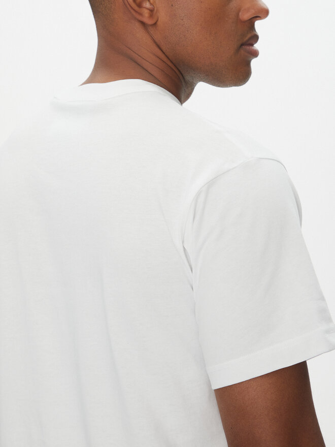Versace Jeans Couture Versace Jeans Couture Camiseta 78GAHT08 Blanco Regular Fit