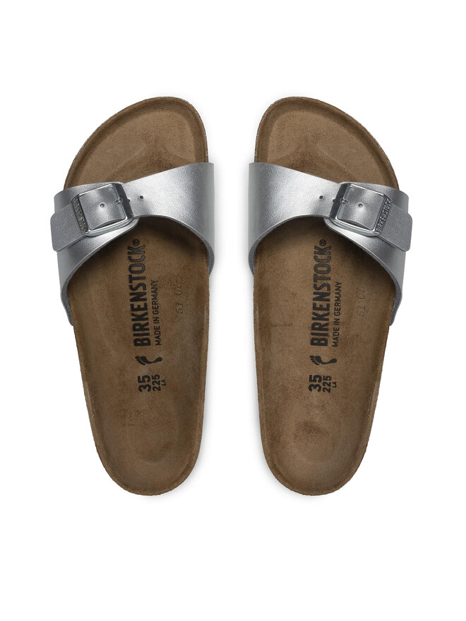 Birkenstock Nazouváky Birkenstock Madrid Bs 0040413 Stříbrná