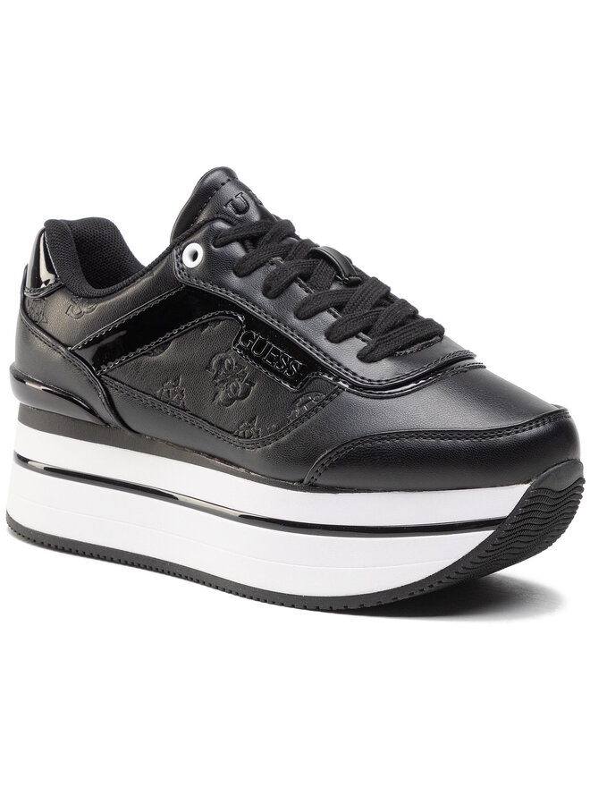 Guess Sneakersy Guess Hansin FL5HNS PEL12 Čierna