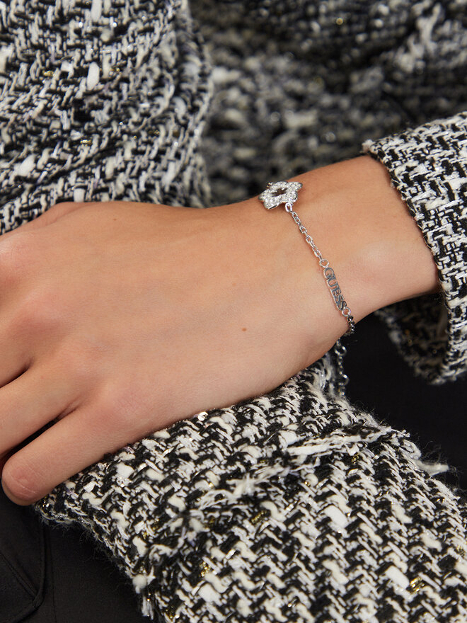 Guess Bracciale Guess JUBB04 468JW Argento