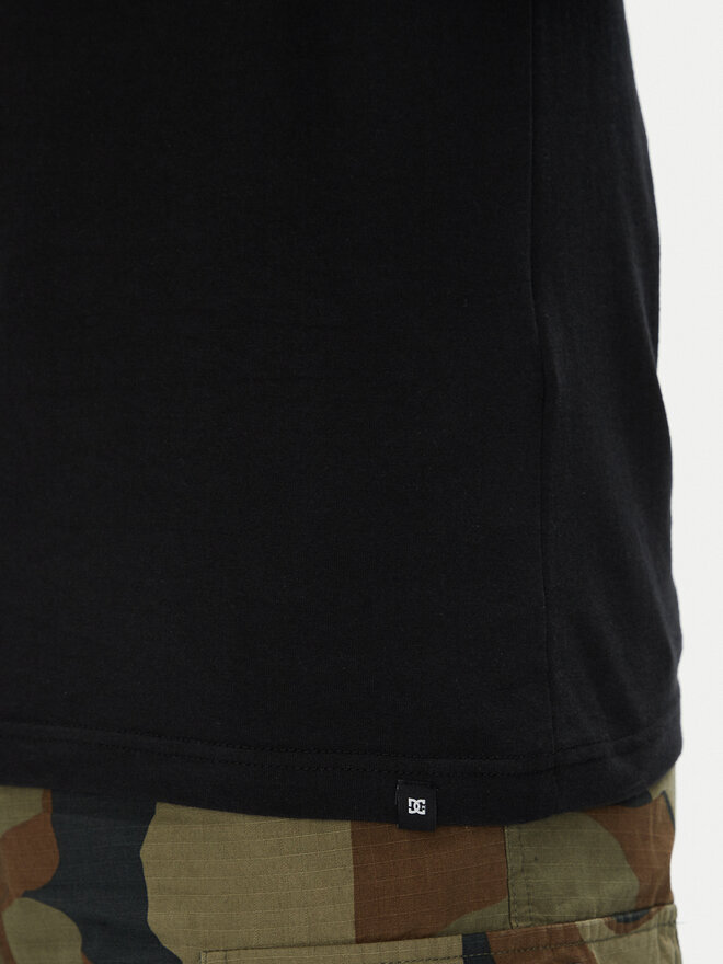 DC DC T-Shirt ADYZT05461 KVJ0 Μαύρο Regular Fit