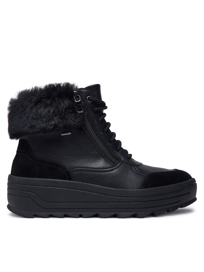 Geox Īsie zābaki Geox D46WNB 0FE22 C9999 Melns