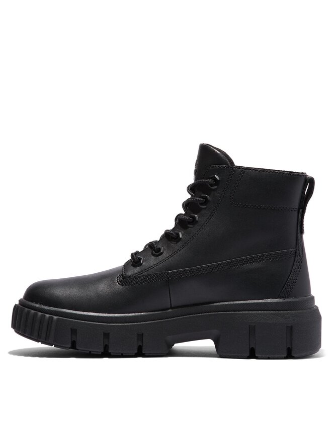Black grey timberland boots store