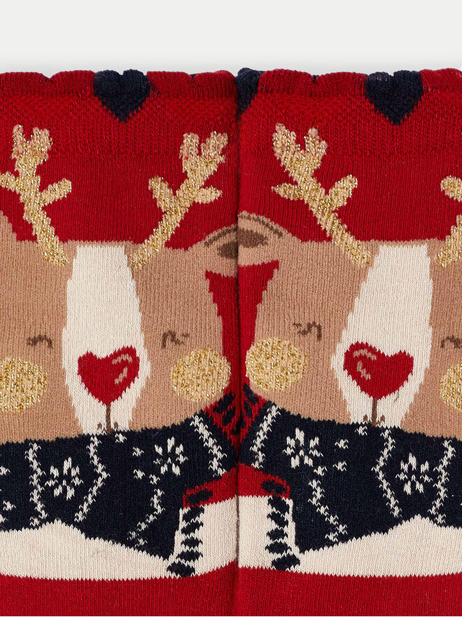 Mayoral Hohe Kindersocken Mayoral 10809 Rot