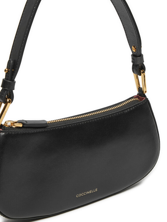 Sac a main Coccinelle Mini B Vintage Noir Noir chaussures