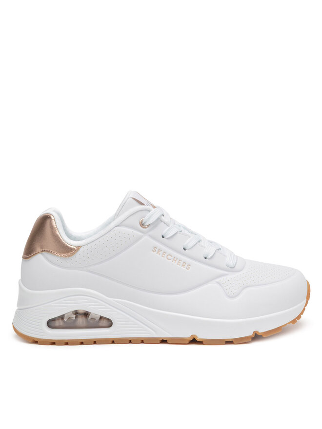 Skechers Sneakersy Skechers UNO 177094 WHT Biały