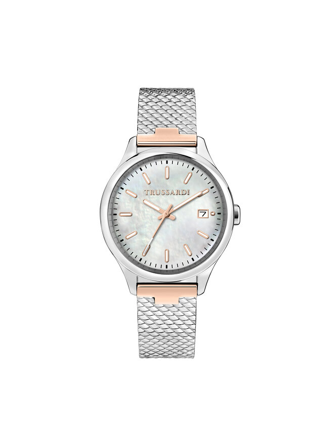 Trussardi Zegarek Trussardi R2453170505 Srebrny