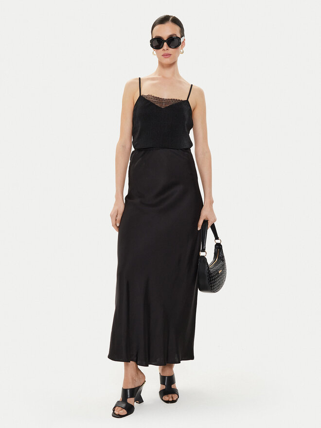 Morgan Morgan Top 241-BAMBE Schwarz Regular Fit