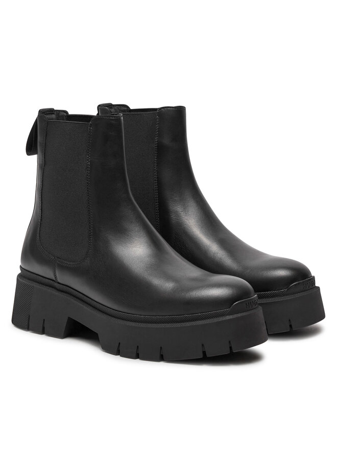 HUGO Klassische Stiefeletten Hugo Kris 50530702 Schwarz