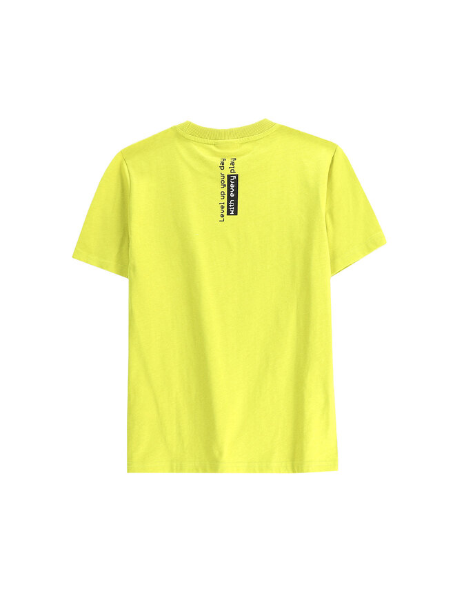 Coccodrillo Coccodrillo Camiseta WC5143202GBJ Amarillo Regular Fit
