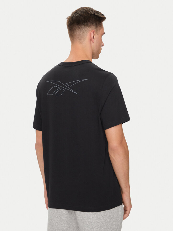Reebok Reebok T-Shirt Ri Logo Mash Up Tee 100076372 Μαύρο Regular Fit