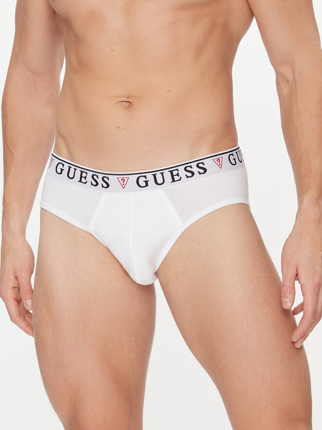Guess Guess Набір з 3 пар сліпів U97G00 KCD31 Білий