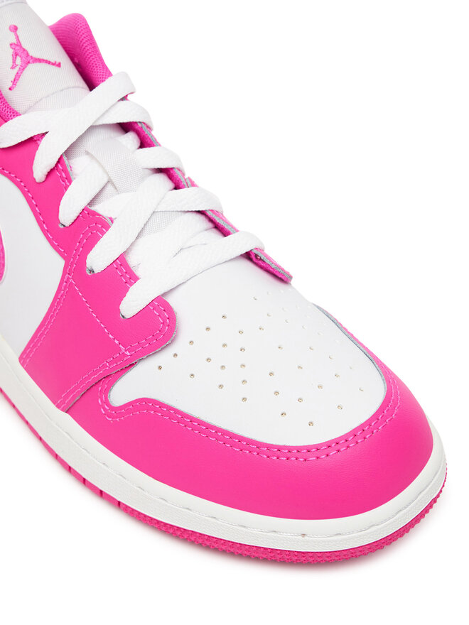 Nike Sneakersy Nike Air Jordan 1 Low Se (GS) FV8486 600 Biały