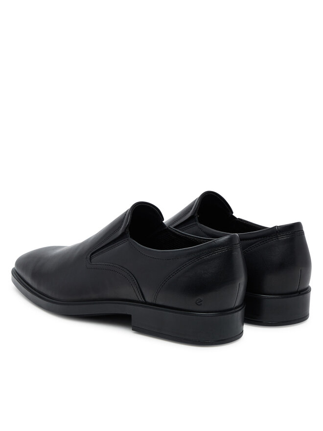 ECCO Polobotky ECCO Metropole Milan 52330401001 Černá