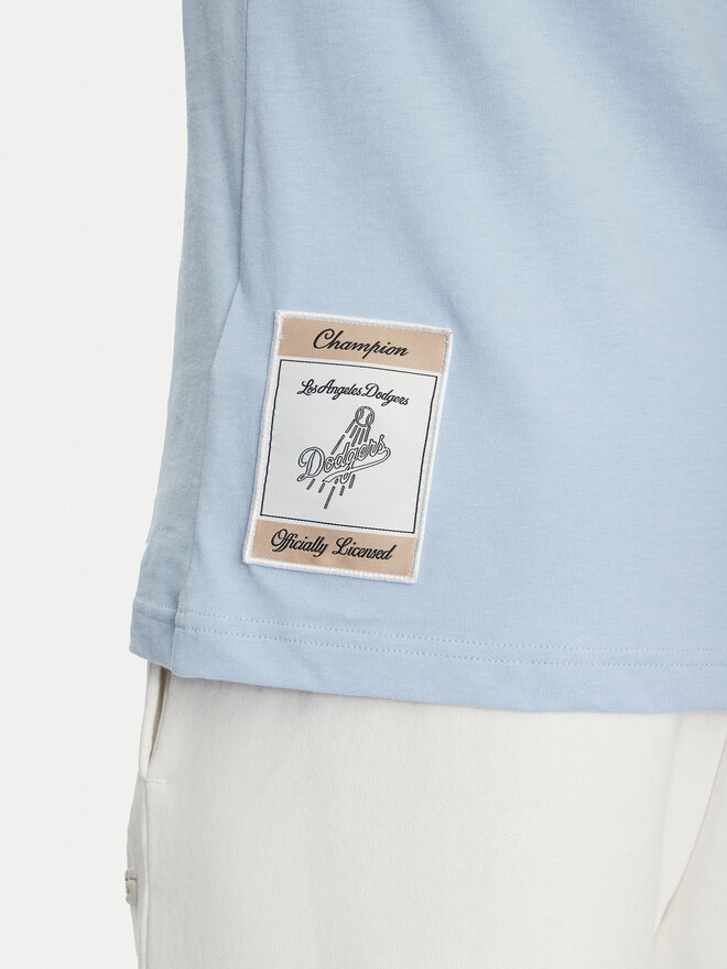 Champion Champion T-Shirt 221038 Himmelblau Regular Fit