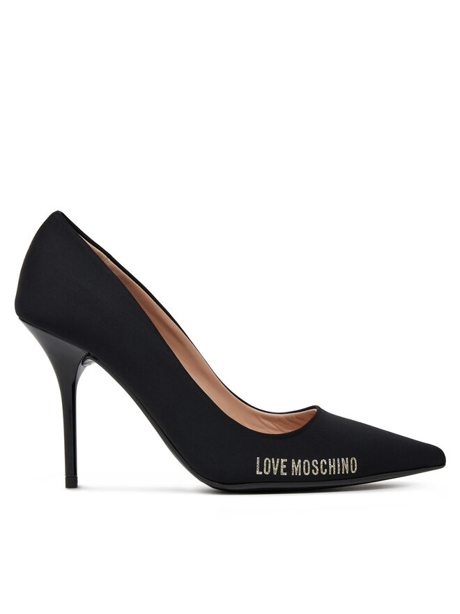 LOVE MOSCHINO Szpilki LOVE MOSCHINO JA10059G1MIM0000 Czarny