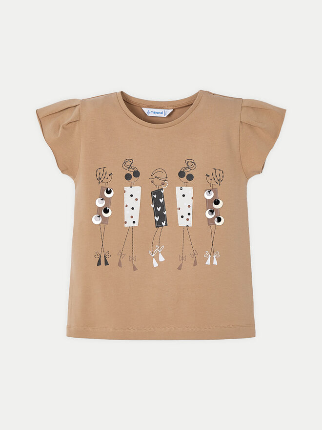 Mayoral Mayoral Camiseta 3015 Beis Regular Fit