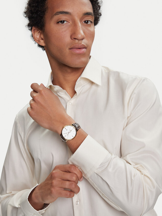 U.S. Polo Assn. Ρολόι U.S. Polo Assn. Dorian USP7279YG Καφέ