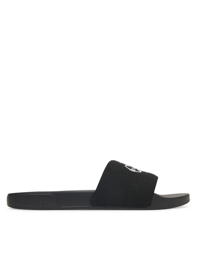 Calvin Klein Jeans Pantoletten Calvin Klein Jeans Ess Slide Cv YM0YM01393 Schwarz