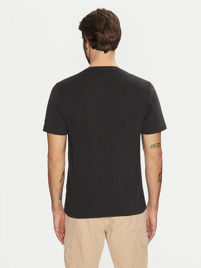 Aeronautica Militare Aeronautica Militare T-Shirt 242TS2333J662 Μαύρο Regular Fit