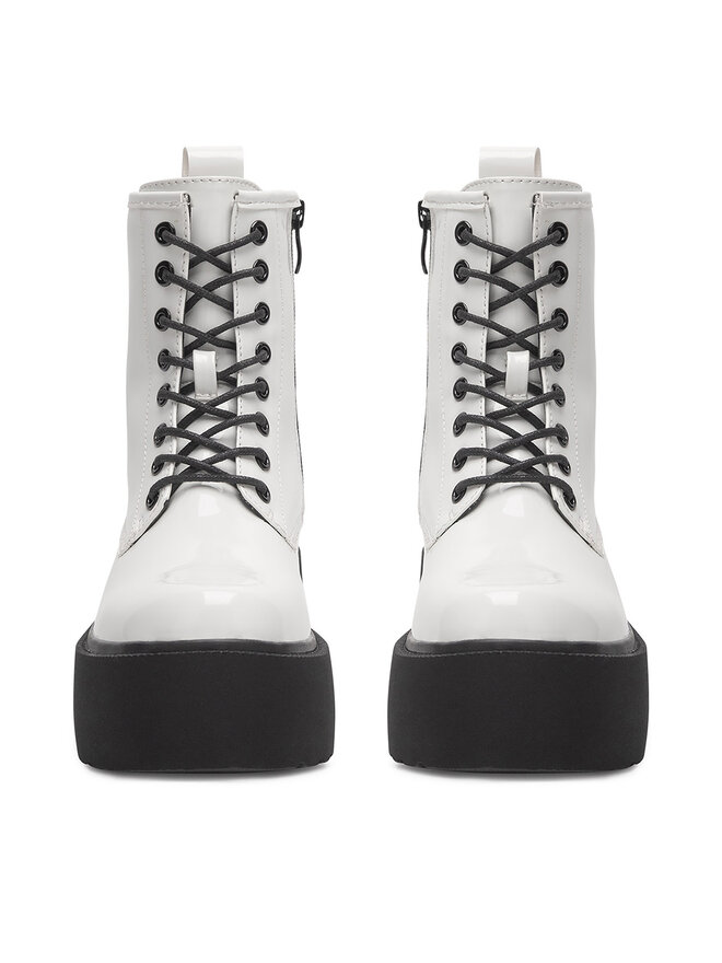 DeeZee Schnürschuhe DeeZee WS101-08A Weiß
