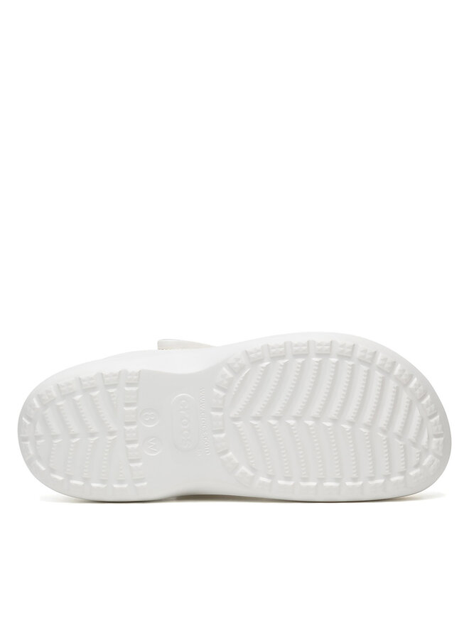 Crocs Παντόφλες Crocs BAYA PLATFORM CLOG 208186-100 Λευκό