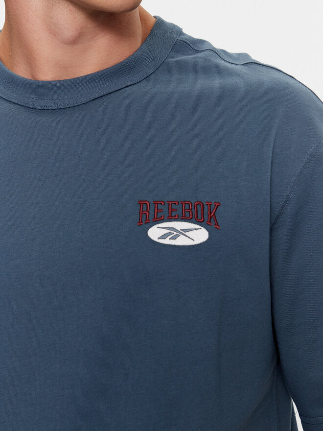 Reebok Reebok Marškinėliai Archive Essentials IM1523 Mėlyna Regular Fit