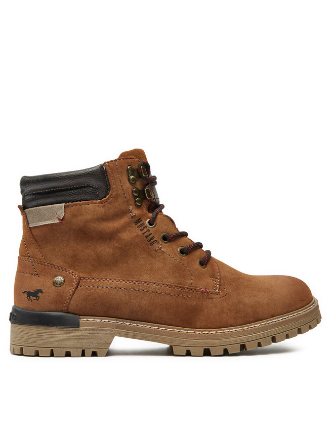 Mustang Schnürstiefeletten Mustang 4142-602 Braun