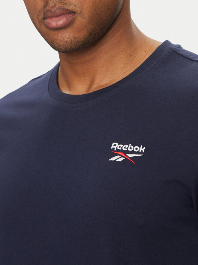 Reebok Reebok Póló 100059647 Sötétkék Regular Fit