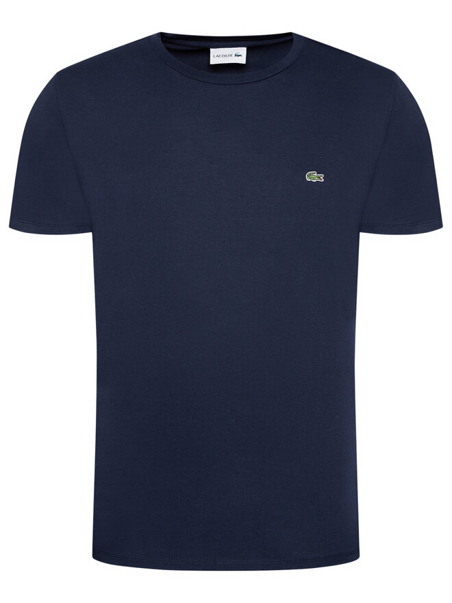 Lacoste Lacoste Majica TH6709 Mornarsko modra Regular Fit