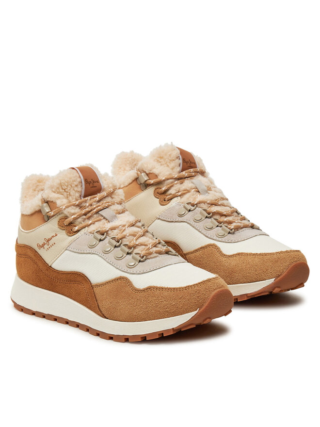 Pepe Jeans Сникърси Pepe Jeans PLS60018 Бежов