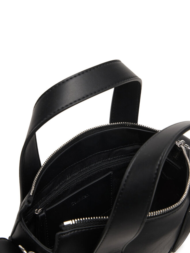 Calvin Klein Handtasche Calvin Klein Webbing Strap Pocket Bag LV04F3291G Schwarz