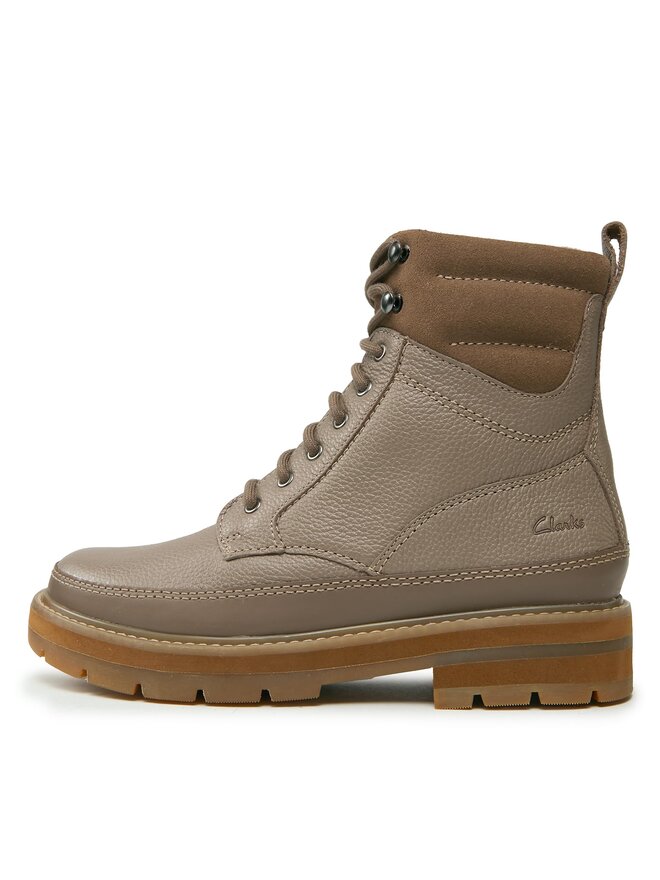 Clarks Schnürstiefeletten Clarks PragueStyle K. 261749026 Braun