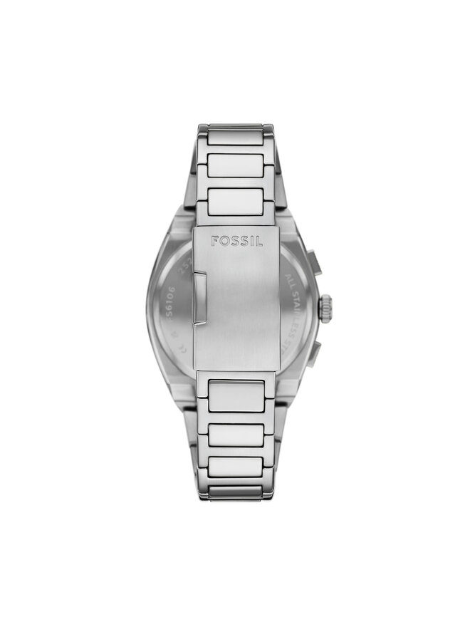 Fossil Часовник Fossil Everett  Chronograph FS6105 Сребрист