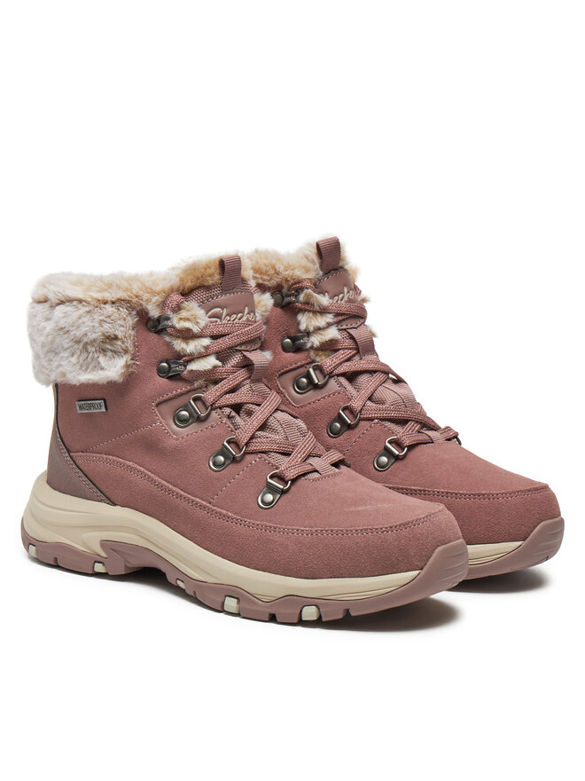 Skechers Bokacsizma Skechers Snow Worries 167882/MVE Rózsaszín