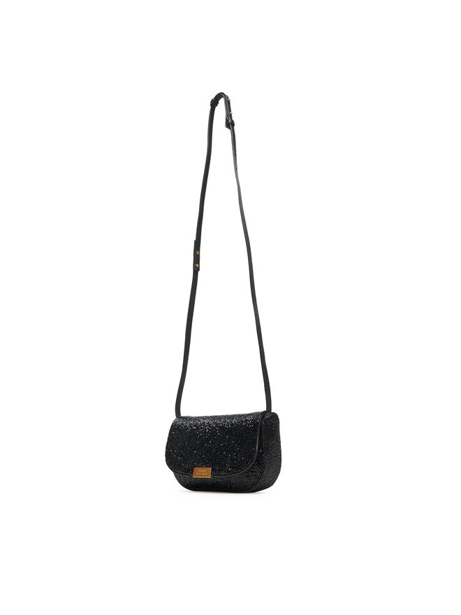 Tommy Hilfiger Τσάντα Tommy Hilfiger Party Le Mini Crossover Beaded AW0AW17940 Μαύρο