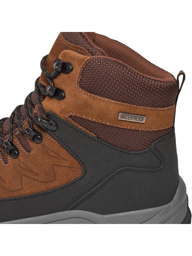 Whistler Outdoorová obuv Whistler Detion Outdoor Leather Boot WP W204389 Sivá