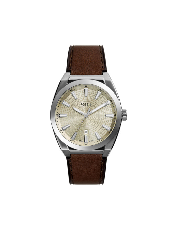 Fossil Uhr Fossil Everett FS6071 Braun