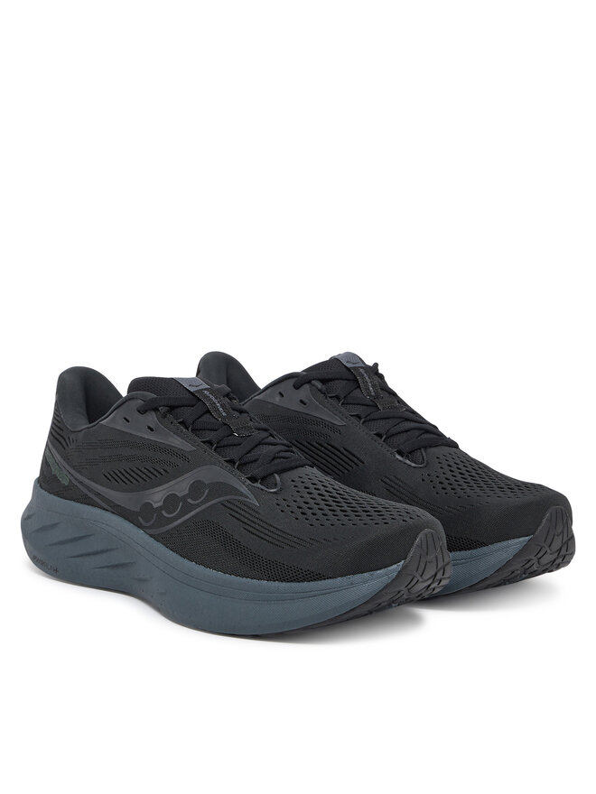 Saucony Buty do biegania Saucony Ride 18 Wide S21001 Czarny